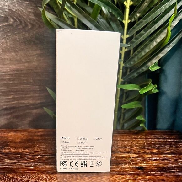 1080P Wireless Video Doorbell Camera in Black, 2.4GHz Wi-Fi Only. New in Box! - Picture 12 of 15